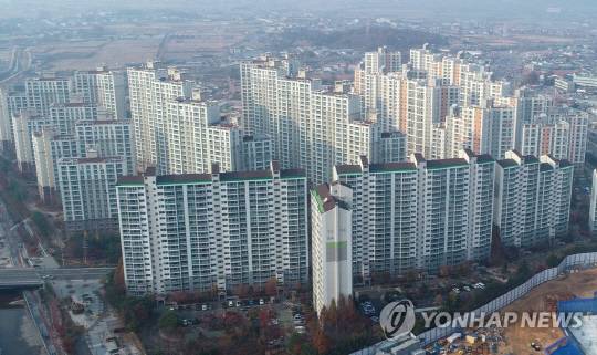 김포시 아파트단지 모습. 연합뉴스 제공.