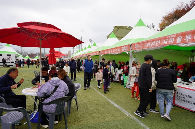 지난해 해남미남축제 주전부리관 전경. 해남군 제공