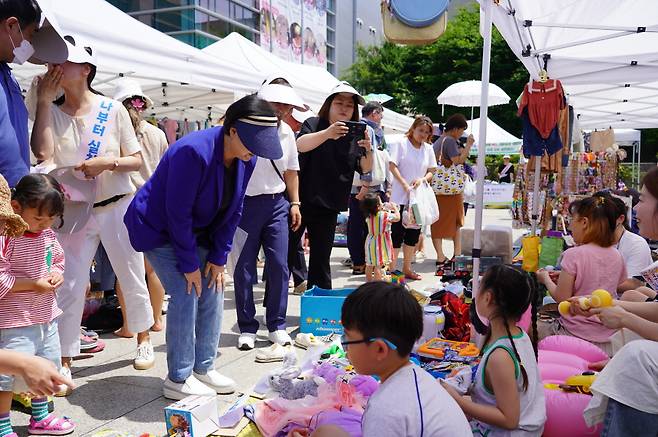 지난 6월 개최된 나눔 자원순환 축제. [강북구 제공]