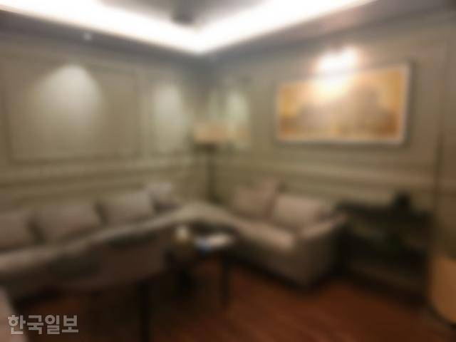 지금은 운영하고 있지 않은 서울 강남구의 한 일프로 룸살롱 내부. 이서현 기자