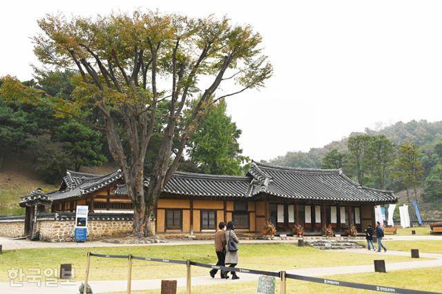 정약용유적지에 그의 생가인 여유당이 복원돼 있다.