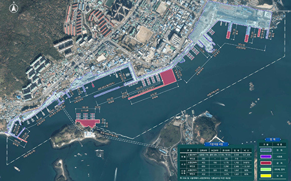 국동항 건설공사 계획도 [사진=여수시]