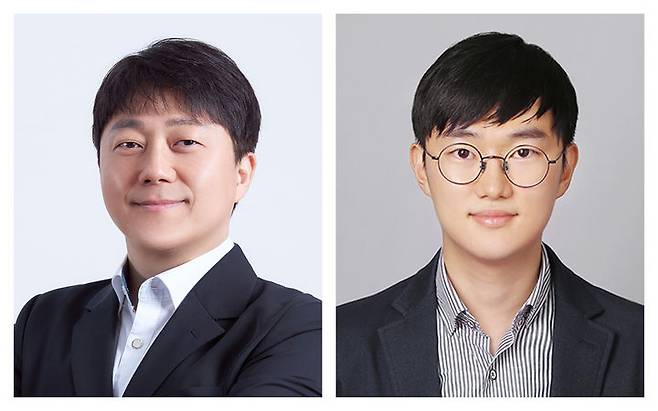 [울산=뉴시스] 사진 왼쪽부터 임정호 교수, 제1저자 유철희 연구원. *재판매 및 DB 금지