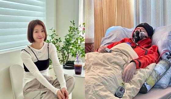 이시영, 이시영과 히말라야 트레킹 등반 중인 팀원 /사진=이시영