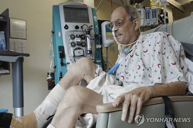 돼지 심장 이식받았은 뒤 6주 만에 숨진 환자 로런스 포시트 [메릴랜드 의대(University of Maryland School of Medicine)/AP 연합뉴스 자료사진. 재판매 및 DB 금지]