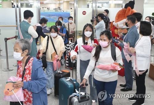 제주 찾은 태국 관광객들 [사진 = 연합뉴스]