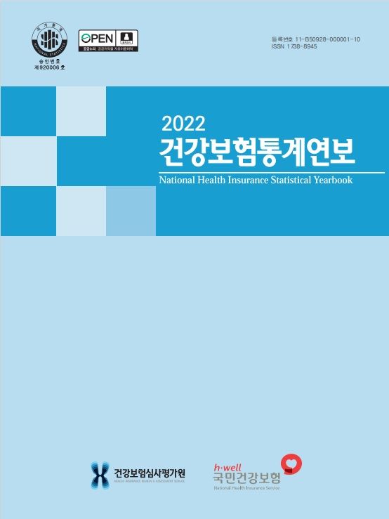 2022년 건강보험통계연보. *재판매 및 DB 금지