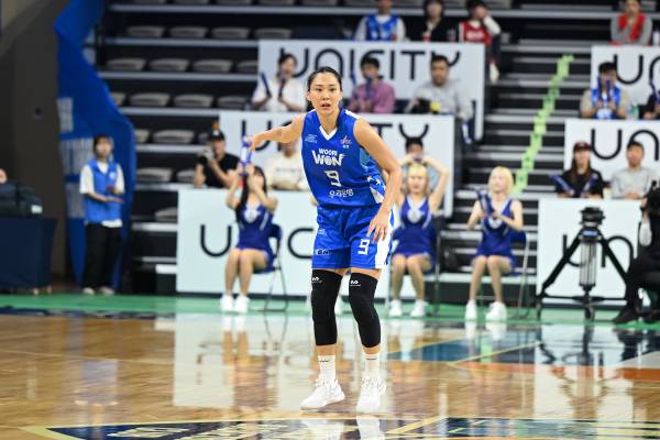 아산 우리은행 유승희. 사진=WKBL