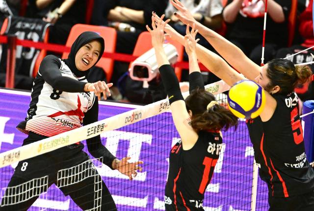 25득점 공격 성공률 57.50%로 팀 승리를 이끈 메가 / KOVO(한국배구연맹)