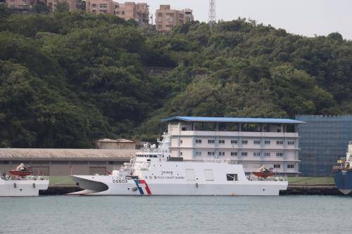 안핑급 순방함인 단수이함(CG 603) [촬영 김철문]