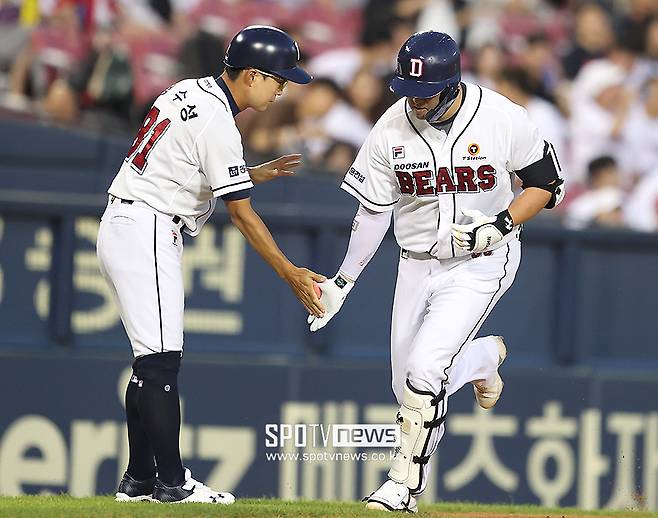 ▲ 양석환 두산 정수성 코치 ⓒ곽혜미 기자