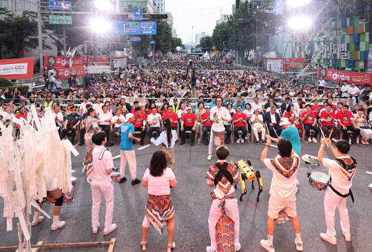 지난 8월 17일 열린 대전 0시 축제 폐막식 모습. 사진=대전시 제공