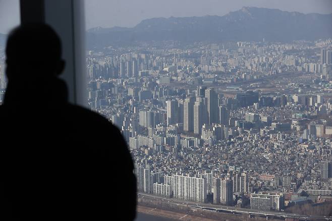 서울 시내 아파트 단지의 모습 ⓒ연합뉴스