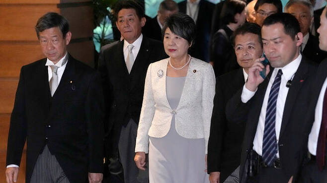 가미카와 요코 일본 외무상 (사진=AP, 연합뉴스)