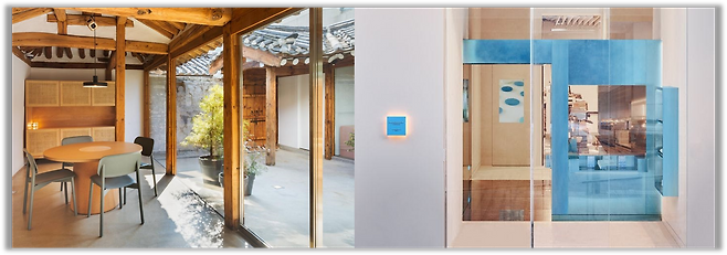 블루보틀 삼청 한옥점 / 명동점 (출처 : 블루보틀 홈페이지)