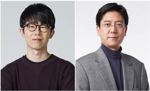 넥슨코리아 신임 공동 대표이사로 내정된 넥슨코리아 강대현 COO(왼쪽)와 김정욱 CCO. /사진=넥슨