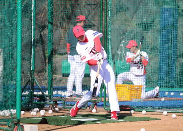 ▲ 뛰어난 타격 재능으로 KIA 구단의 큰 관심을 모으고 있는 정해원 ⓒKIA타이거즈