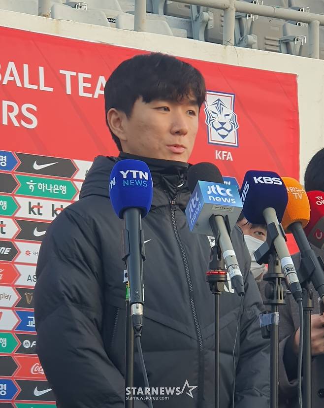 한국 축구대표팀 미드필더 황인범. /사진=박재호 기자