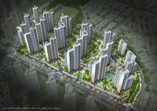 광명자이힐스테이트SKVIEW 조감도. /GS건설 제공