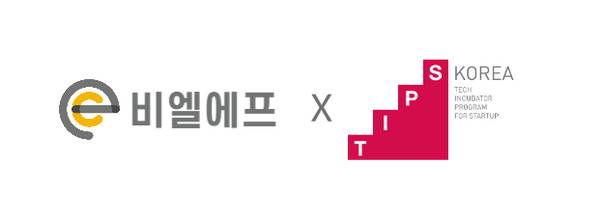 (왼쪽부터) 비엘에프 로고, 팁스 로고/사진제공=비엘에프(해외교육 플랫폼 '커넥티드' 운영사)