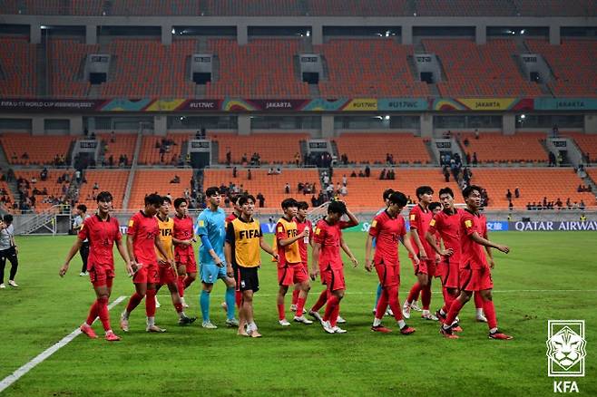 변성환호가 부르키나파소를 상대로 기적을 노린다. 사진=대한축구협회