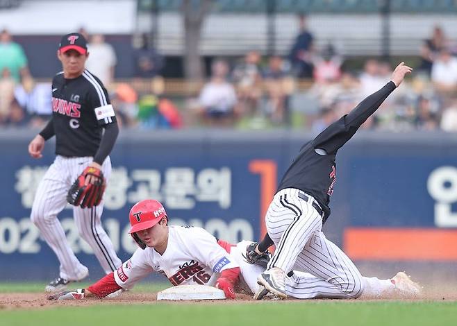 최원준의 LG전 도루 장면 (사진 = KIA 타이거즈)