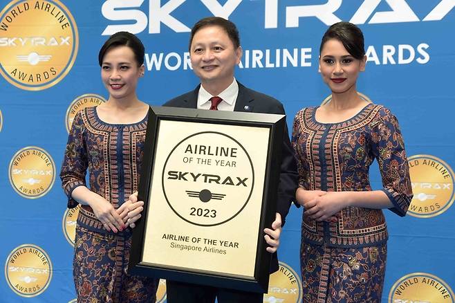 ‘2023 세계 최고 항공사’로 선정된 싱가포르항공.  /사진= 싱가포르항공