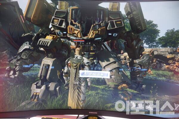 압도적인 그래픽이다[사진=곽도훈 기자]