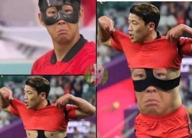 지난해 카타르 월드컵 당시 황희찬 , 손흥민 선수와 관련한 패러디물. <사진=온라인커뮤니티>