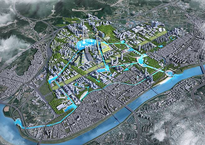 K-2 후적지 조감도.[대구시 제공]