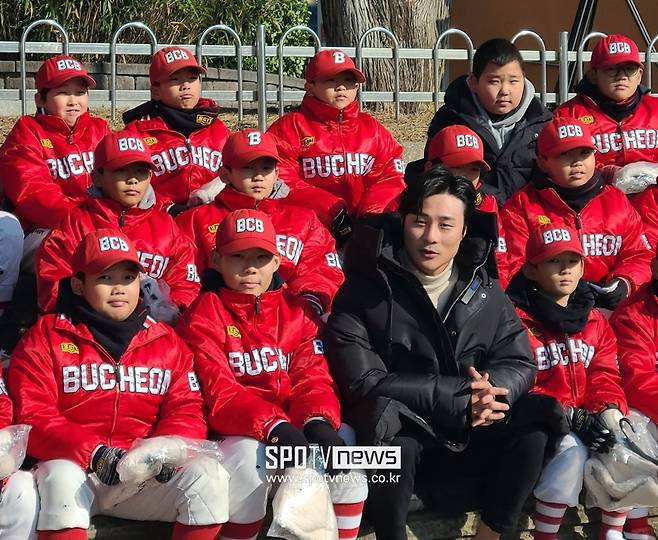 ▲ 김하성 바로 왼쪽에 앉은 부천북초등학교 6학년 최지웅 군 ⓒ 부천, 김민경 기자