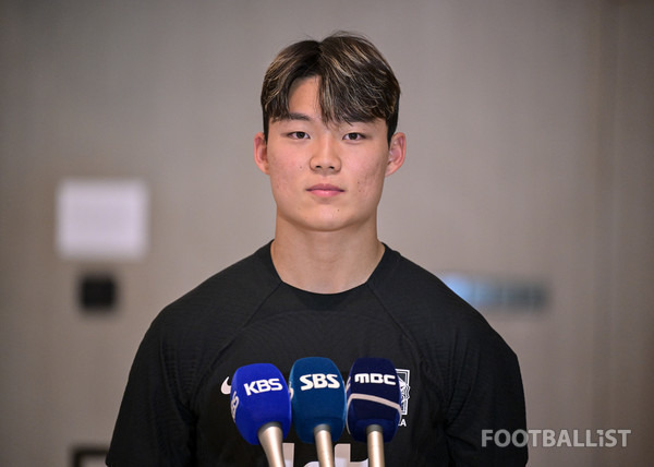 오현규(한국 남자 축구 대표팀). 서형권 기자