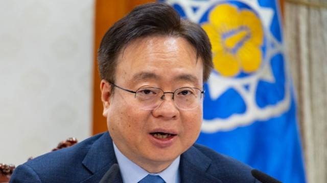 조규홍 보건복지부 장관이 8일 정부서울청사에서 열린 의료 현안 관련 병원계 간담회에서 인사말을 하고 있다. 연합뉴스