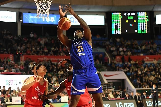 삼성의 코피 코번 [KBL 제공. 재판매 및 DB금지]