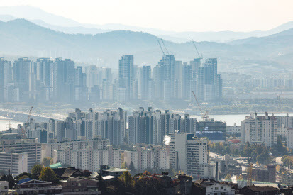 서울 시내 아파트 모습 [연합]