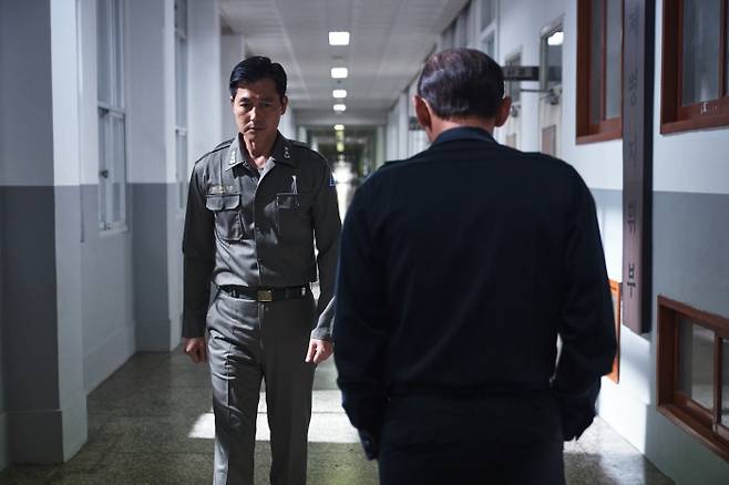 극중에서 이태신과 전두광이 부딪치는 장면은 거의 없다. 사진제공=플러스엠엔터테인먼트