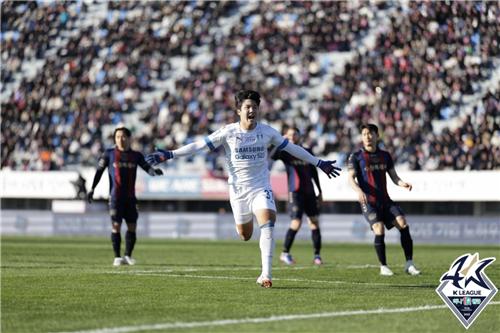 수원 삼성 김주찬 [한국프로축구연맹 제공. 재판매 및 DB 금지]