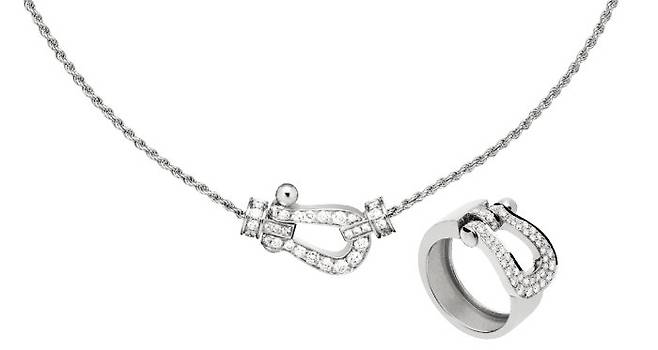 프레드 포스텐 네클리스와 링.