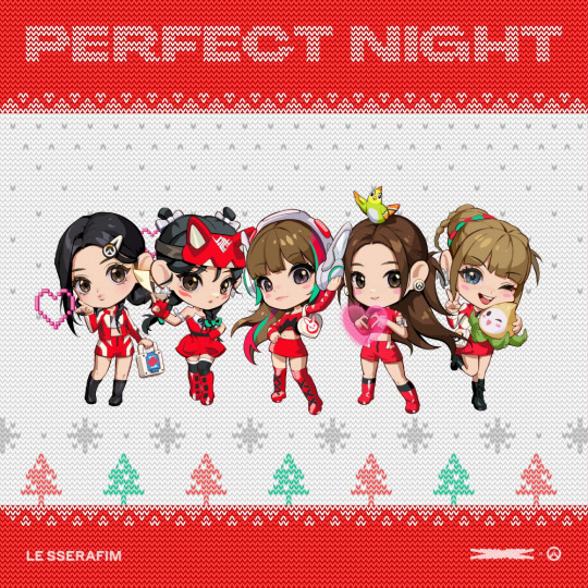 르세라핌 Perfect Night (Holiday Remix) 음원 커버