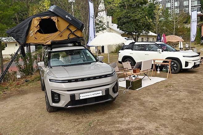 KG 모빌리티 토레스 EVX. 김학수 기자