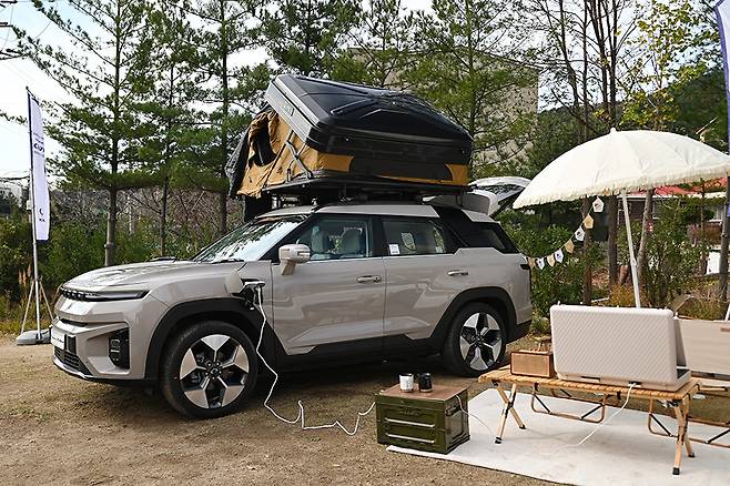 KG 모빌리티 토레스 EVX. 김학수 기자