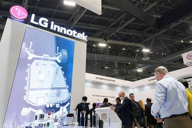 LG이노텍 CES 2023 오픈전시