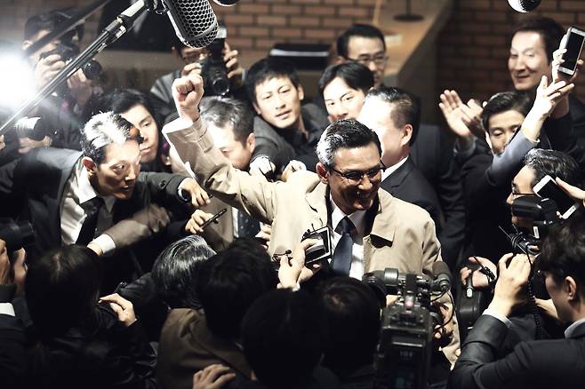 영화 '아수라'의 한 장면