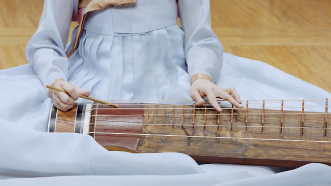 거문고. 유튜브 채널 '국립국악원' 영상 캡처