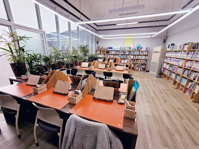 청량산풍경원 독서실 전경. 초등생들이 공부하는 곳이다. 봉화=정광진 기자