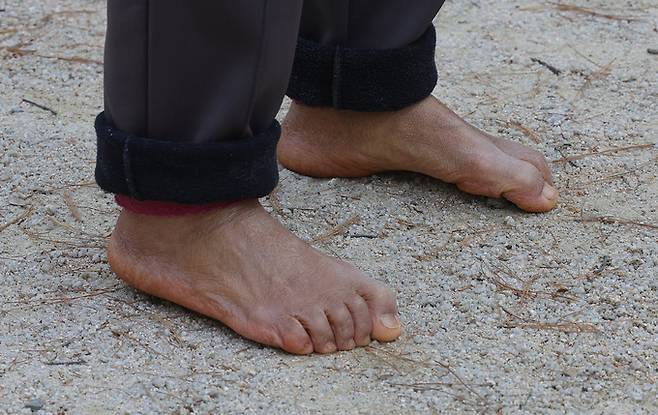 맨발&nbsp;'열정' 활활∼