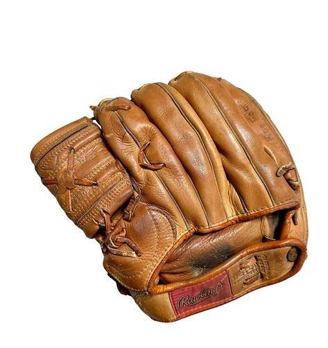 경매에 나온 쿠팩스의 1956년 사용 글러브 [그레이플라넬옥션 홈페이지 캡처. 재판매 및 DB 금지]