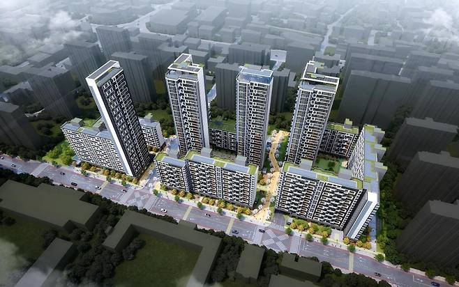 상계주공5단지 재건축 조감도(서울시 제공).