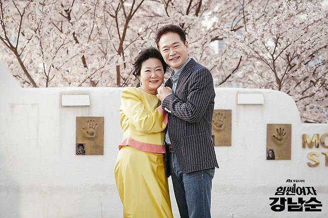 배우 김해숙, 정보석. 사진 | JTBC ‘힘쎈여자 강남순’