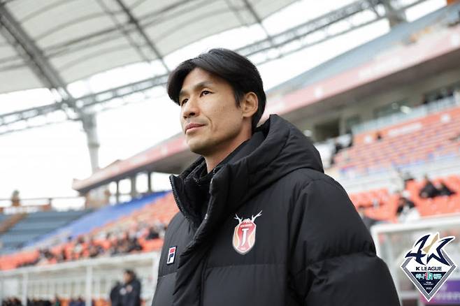 제주 정조국 감독대행은 수원FC전에서 최정예로 나서겠다고 말했다. 사진=한국프로축구연맹
